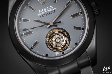 rolex tourbillon label noir.